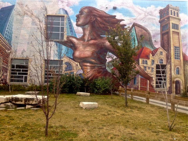 Painted by Mandy van Leeuwen, Jennifer Johnson Pollock and Charlie Johnston.