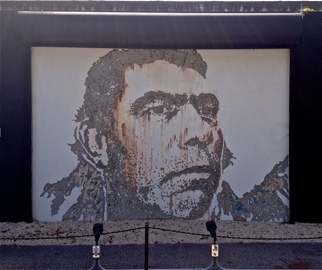 Artist: Vhils - Photo @ Norman Orenstein