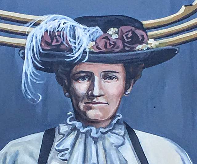 Nellie McClung, as Painted by Mandy van Leeuwen