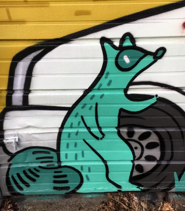 Raccoons Wuz Here – Graffiti Lux Art & More